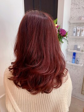 DAMANI 表参道 髪質改善/ヘッドスパ/ハイライト/白髪染め/白髪ぼかし/縮毛矯正 似合わせカット/ミディアムレイヤーカット[表参道駅]