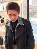 カウチ(Kauti)&nbsp;ベージュカラー！メンズベリーショートスタイル