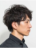 無造作ニュアンスショート｜大人メンズヘア