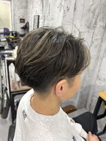 ミコ(MICO hair) センターパート×ハイライト