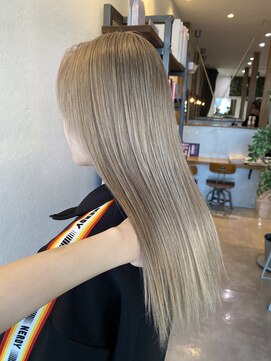 シモン(SIMON) ベージュカラー/半田/知多/半田美容室/知多美容室