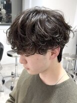 フィフスパーク(fifth PARK)&nbsp;上げ下ろしできる2way緩めシャドウパーマ毛流れフェザーパーマ