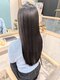 リペロ(ripero)の写真/【緑区/髪質改善】自慢の縮毛矯正でいつまでも美しいサラ艶ストレート美髪☆施術中は看板犬の癒し付き♪