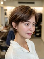 アルーチェ(Arluce)&nbsp;イメチェン/ピンクベージュ/前髪/流山おおたかの森