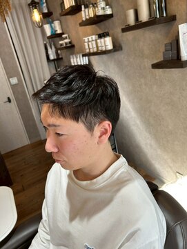 トニコ(toniko) メンズショート×アイロンパーマ×刈り上げ×ベリーショート