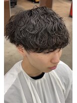 リップス 立川(LIPPS)&nbsp;王道 ツーブロック 波巻き パーマ マッシュ