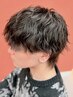 【Men's】カット+メンズパーマ+ヘッドスパ&魔法のバブル