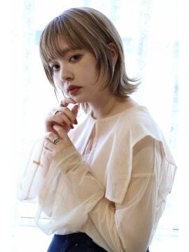 セラトウキョウ(SERA Tokyo) ミルクティベージュ/ブリーチ/透明感カラー