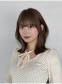 卵型さん必見！くびれレイヤー×イメチェン今っぽヘア