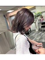 ヘアーザラブズラフズ オーガニカ 北九州(HAIR THE LOVES LAUGHS ORGANICA) 透明感グレージュ