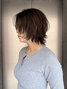 ゴートゥデイ 福岡大名Bellus店(GO TODAY) ショートウルフ/ショートヘア/ウルフカット/ウルフレイヤー