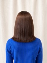 ココカラヘアー ニコ(cococara hair nico)&nbsp;切りっぱなしボブ/顔まわりレイヤー/ストレート/髪質改善