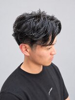 メンズレオ 野田阪神店(men's LEO)&nbsp;センターパート×ニュアンスパーマ