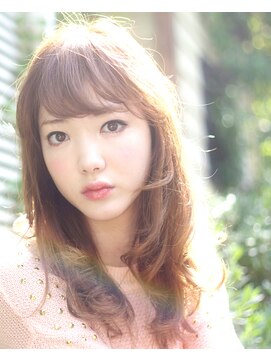 エム 綾瀬店(hair make e6+) ラフなカール◇エアリーミディ