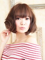 美容室チック 大島店(chic)&nbsp;♪ミックスウェーブ♪で作るウェービー♪ボブ♪【大島】