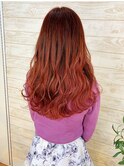 Noz 渋谷 中島 ブリーチ無しでマルサラベージュ