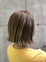 ミンクス ギンザ セントラル(MINX ginza central) 【似合わせカット】キュッと締まった切りっぱなしボブ