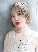 グレージュボブ
