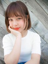 ルティア 池袋(Lutia)&nbsp;インナーカラー　似合わせボブ　丸型