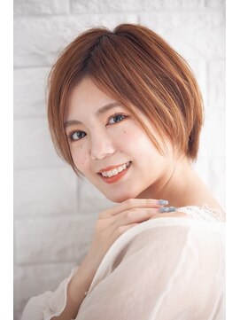 リル 7F 銀座(Rire) 【Rire-リル銀座-】ひし形小顔耳かけショートボブ☆