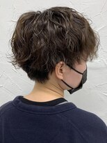 プライズ 表参道原宿店(prize)&nbsp;マッシュショートパーマくせ毛風ショート女子ハンサムショート