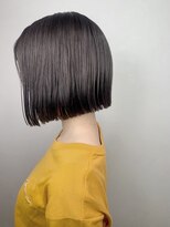 アンダーバーホワイト 南海難波店(_WHITE)&nbsp;切りっぱなしボブ