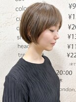 モリオ フロム ロンドン サッポロファクトリー店(morio FROM LONDON)&nbsp;【morio札幌】札幌ショート　大人かわいい丸みショートボブ