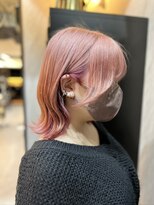 ヴァイス 渋谷店(VAICE) ハイトーン　インナーカラー  ピンクベージュ