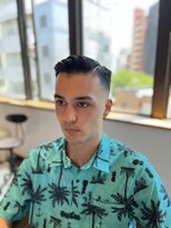 リバレッジ 広尾(Leverage)&nbsp;外国人風七三フェード