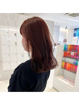 アヴァンスクロス あべのルシアス店(AVANCE.CROSS) ブリーチなしピンク