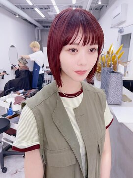 シー 柏(sii.) 【sii.柏】ピンクミニボブ