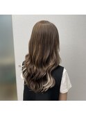 #プルエクステ#インナーエクステ#イヤリングカラー