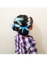 横濱ハイカラ美容院(haikara美容院) お子様ヘアセット　ツイン