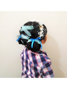 横濱ハイカラ美容院(haikara美容院) お子様ヘアセット　ツイン