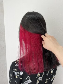 シエル 立川店(CIEL) インナーカラー×ビビットカラー【CIEL×maki】