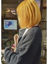 ヒカリス 東三国(HIKARIS) 笑顔溢れる/ハイトーンボブ/切りっぱなし