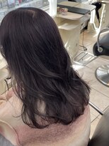 ユーフォリア 池袋東口駅前店(Euphoria) 【Euphoria MITSUKI】色落ちも楽しめるラベンダーグレージュ