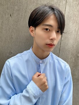 リープアルケー ヘアアンドヘッドスパ 錦糸町北口店(leap arche Hair&head spa) アッシュブラック/ハイライト/ウルフ/マッシュパーマ/錦糸町