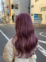 インデックスヘアーユー 錦糸町店(in'dex hair - U)&nbsp;ラベンダーピンク[錦糸町/錦糸町ブリーチ/ケアブリーチ]