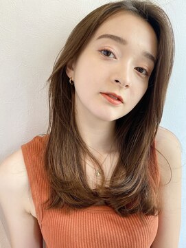 ノラギンザユー(NORA GINZA/U) 顔まわりカットカーテンバング後れ毛カットレイヤー髪質改善