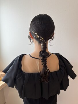 ラ ブランシュ 大宮(La Blanche) タイトローポニー/ヘアセット/アレンジ