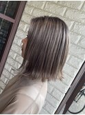 ボブ×シアーベージュ