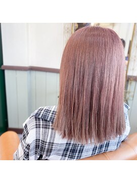 レボアアトレ(Revoir atre) ピンクベージュ