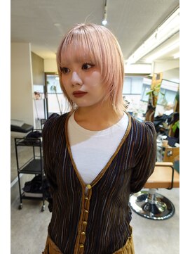 ネルケ 立川(nelke) フェイスレイヤーニュアンスボブ_ショートカット_20代30代