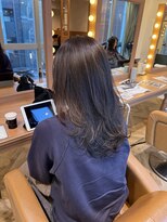 ロンド パルティール 大宮(Lond partir)&nbsp;黒髪ボブルフネビージュ小顔ワンレンスペインカール