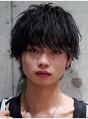 パーマに迷ったらこれ！ソフトツイストパーマメンズミニウルフ