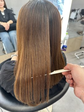 フリーラ 横浜(freera) 髪質改善サラサラプレミアム大人ガーリー韓国ミディアムAライン