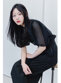 髪質改善で、ツヤ髪ロング。
