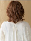 □アプリコットオレンジ抜け感ウルフカット710★浦和20代30代