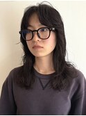 ロングニュアンスパーマ　〈riko〉